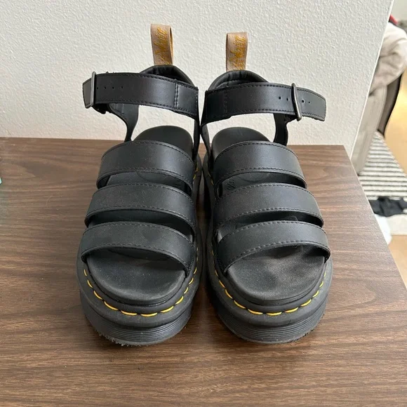 Dr Martens Vegan Blaire Sandals Size 6 - Picture 3 of 5